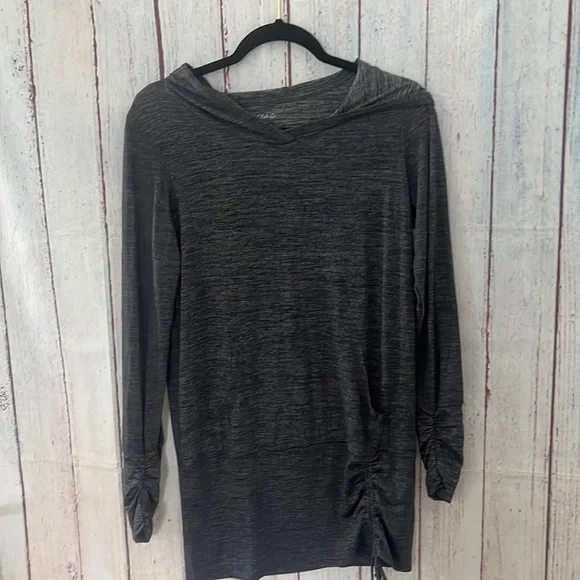 NWT Beyond Yoga ruched tunic hoodie - Picture 1 of 8
